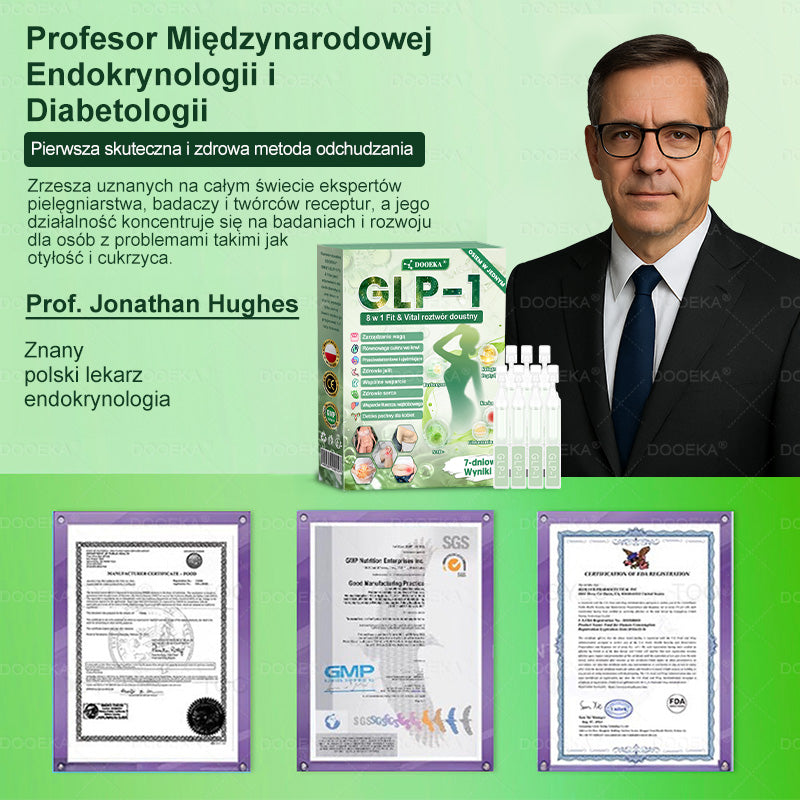 👨⚕DOOEKA® GLP-1 8 w 1 Fit & Vital roztwór doustny🌿 – Raz dziennie, widoczne zmiany w ciągu 7 dni / W przypadku otyłości, zdrowia serca i układu krążenia, cukrzycy, bezdechu sennego, zdrowia jelit, problemów ze stawami i wielu innych