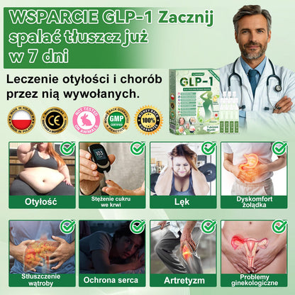 👨‍⚕‍DOOEKA® GLP-1 8 w 1 Fit & Vital roztwór doustny🌿 – Raz dziennie, widoczne zmiany w ciągu 7 dni / W przypadku otyłości, zdrowia serca i układu krążenia, cukrzycy, bezdechu sennego, zdrowia jelit, problemów ze stawami i wielu innych